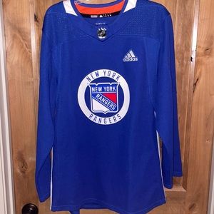 New York Rangers Adidas Jersey Sz 46